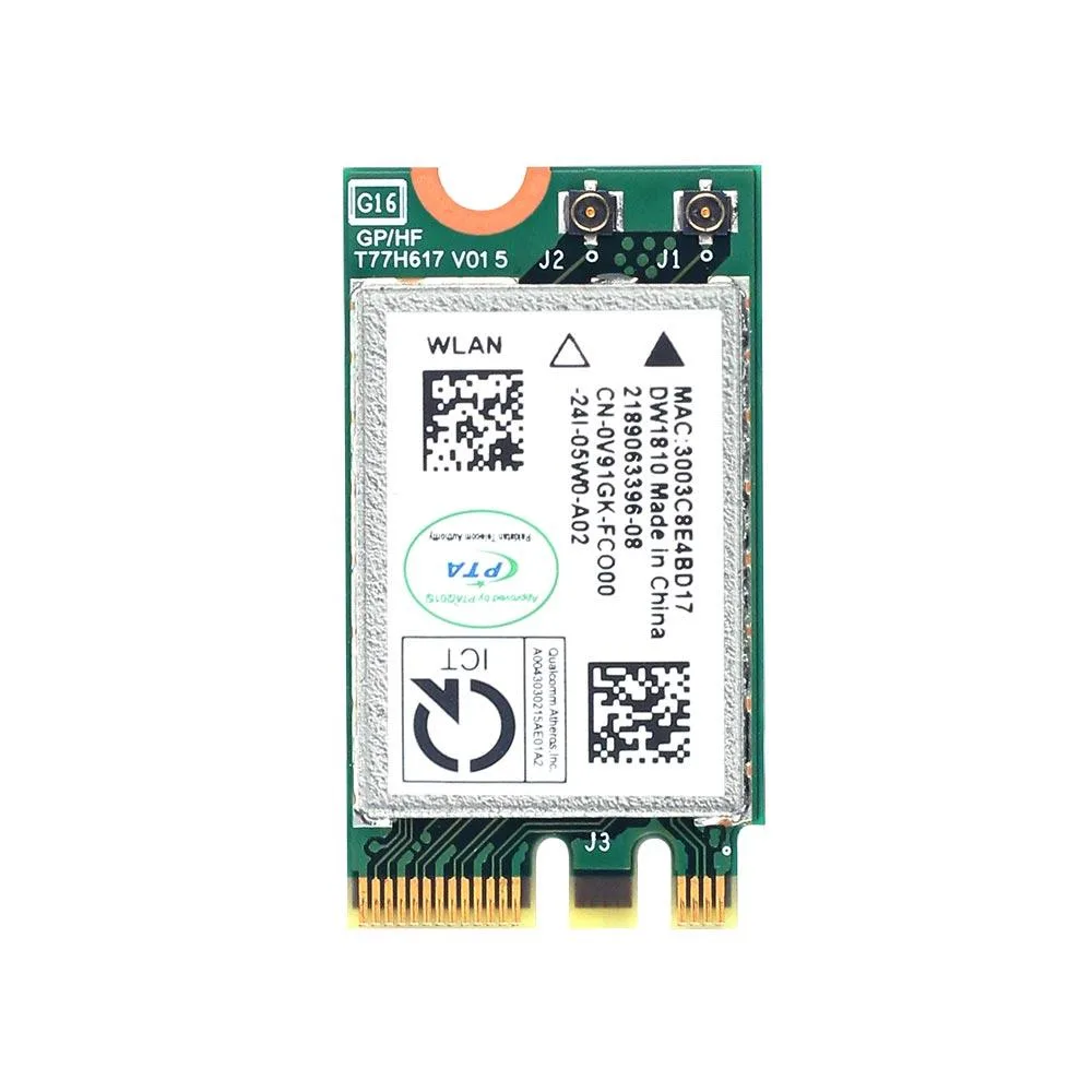 YINGHUA YINGHUA QCA9377 QCNFA435 DW1810 433Mbps Bluetooth 4.1 Wi-Fi adapter — product photo