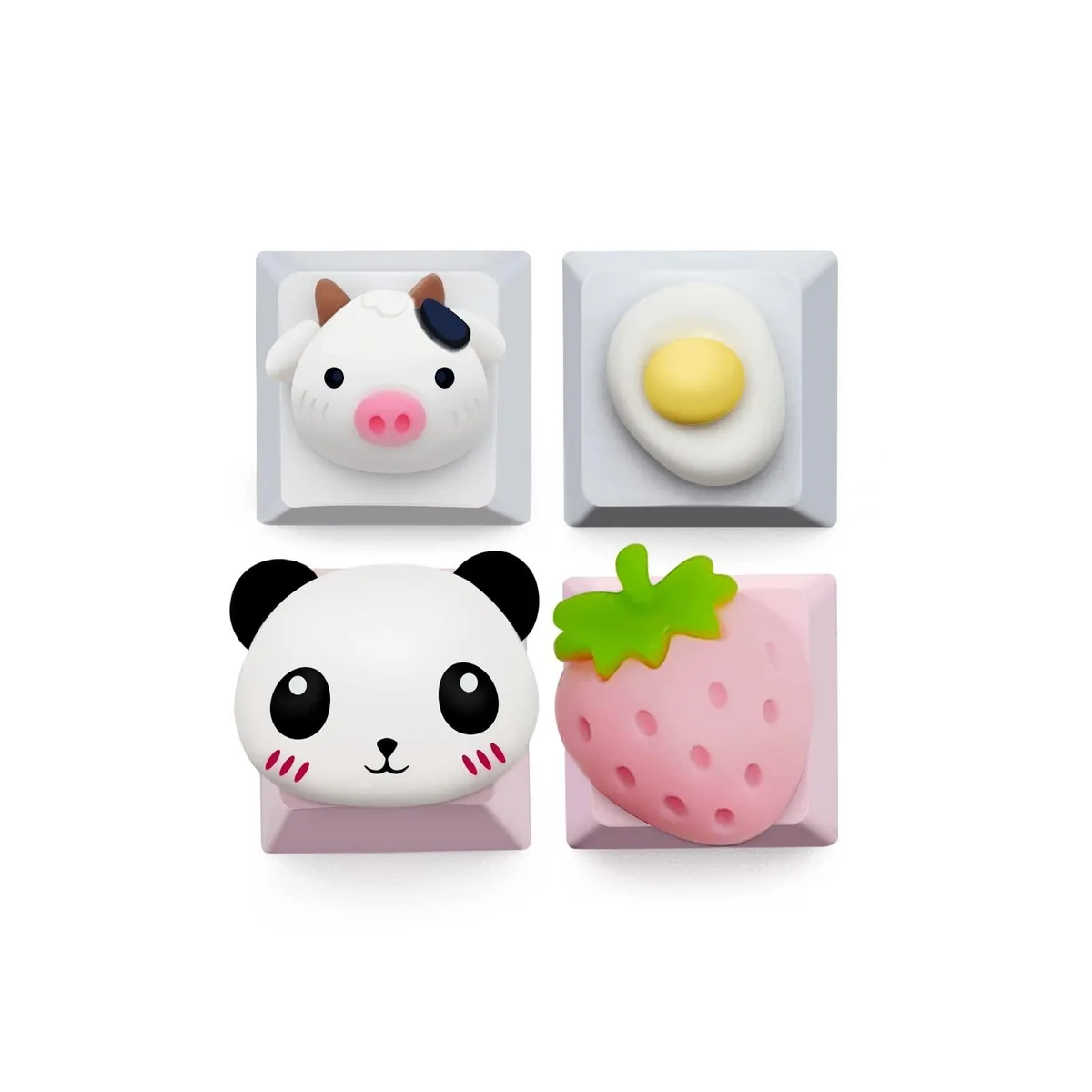 BoYata BoYata 12 Cute Animal Keycap Set 2 in 1 accessory — product photo