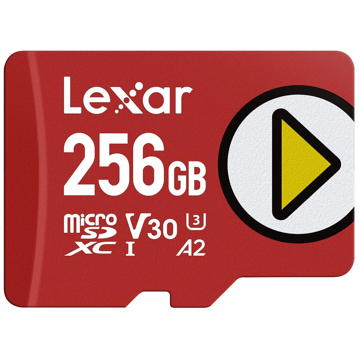 Lexar Lexar PLAY 256GB microSDXC UHS-I V30 A2 memory card — product photo
