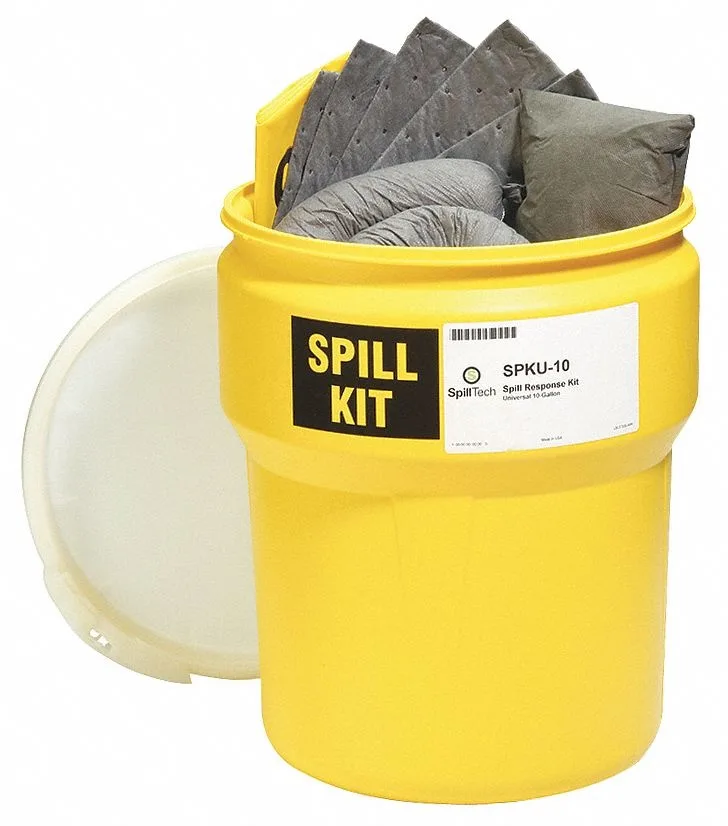 Spilltech Spilltech SPKU-10 Spill Kit 10 Gallon Yellow — product photo