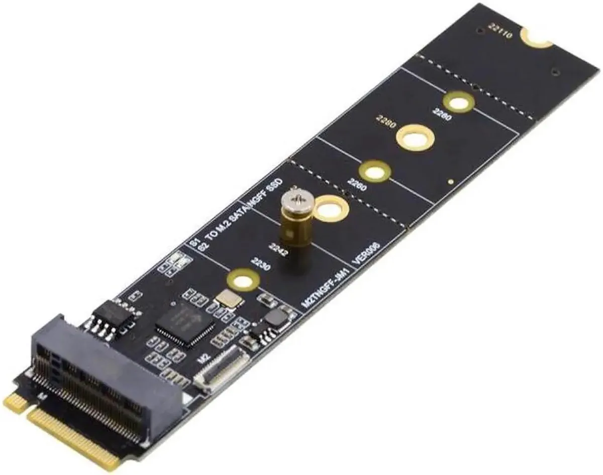 Vszerda Vszerda SATA NGFF B+M to NVME M-key adapter JMB582 2280 — product photo