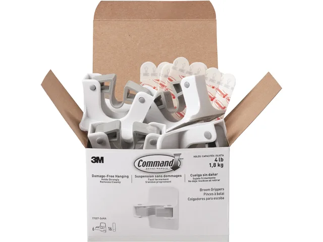 3M 3M 17007S6NA Broom Gripper 6 Pack Cleaning — product photo