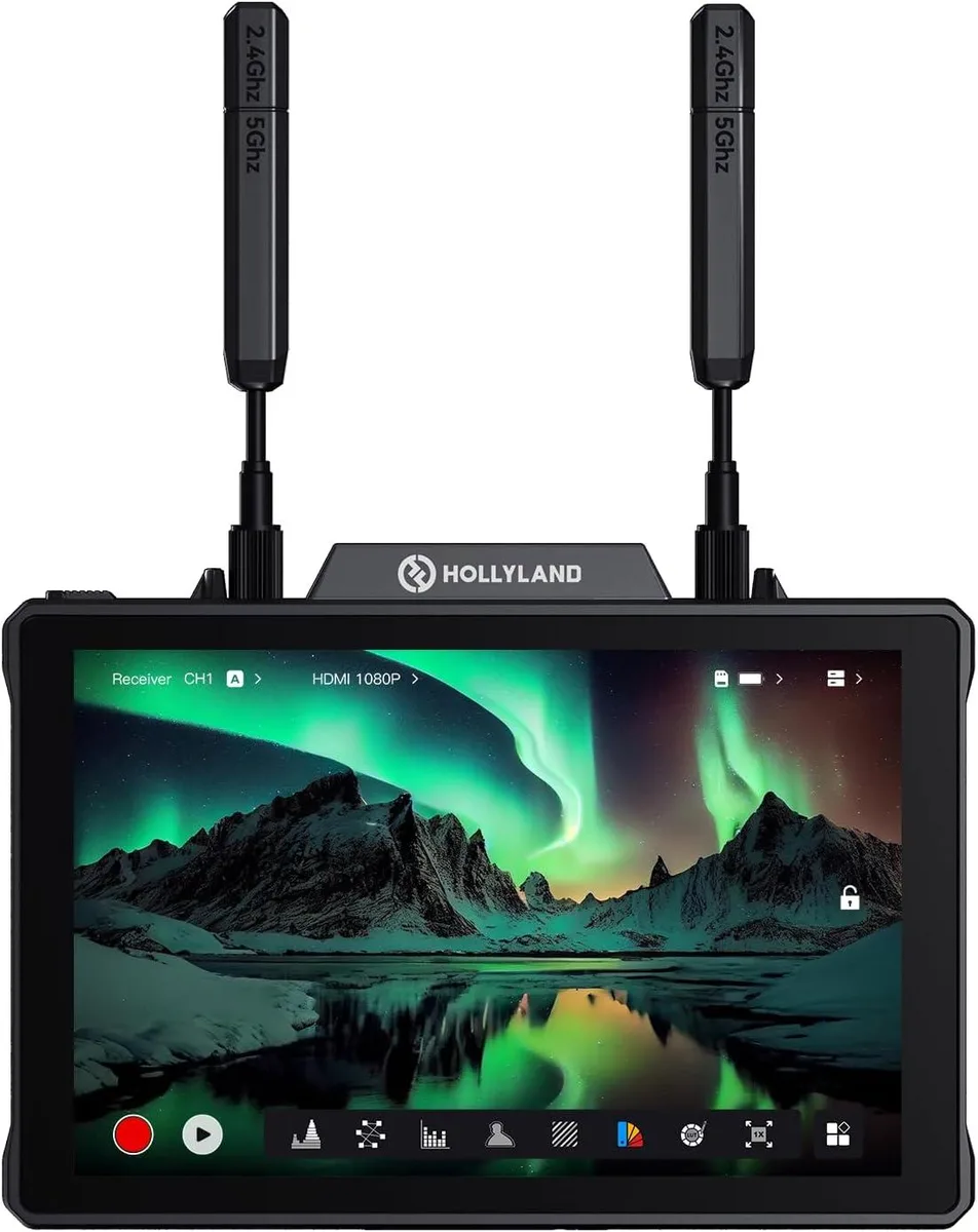 Hollyland Hollyland Pyro 7 Solo kit wireless transmitter receiver monitor repeater — product photo