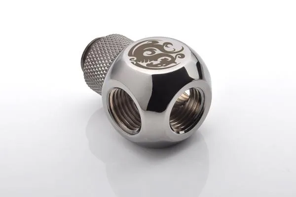 Bitspower Bitspower BP-BSQR-C G1/4" Q-Rotary Extender Fitting Triple Female Black Sparkle — product photo