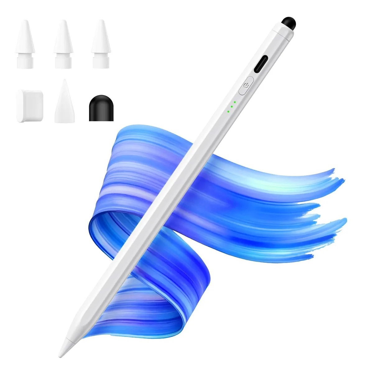  Hastraith Dual-Tip Stylus Ceramic White 13 min charge — product photo