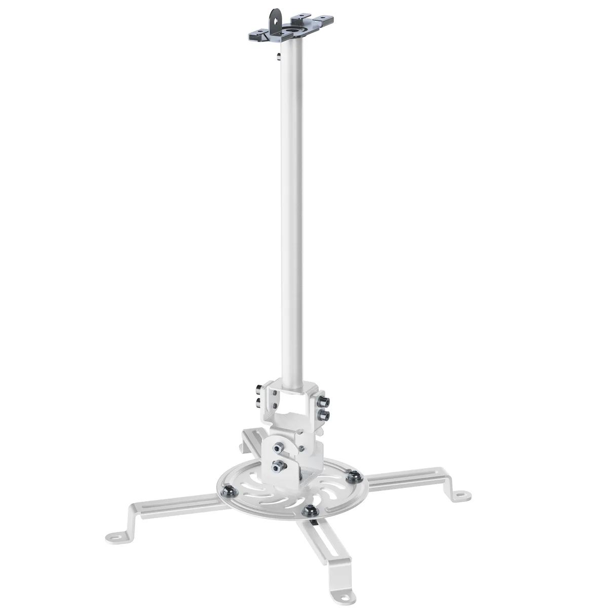 VIVO VIVO Drop Ceiling Projector Mount with Scissor Clamp White — product photo