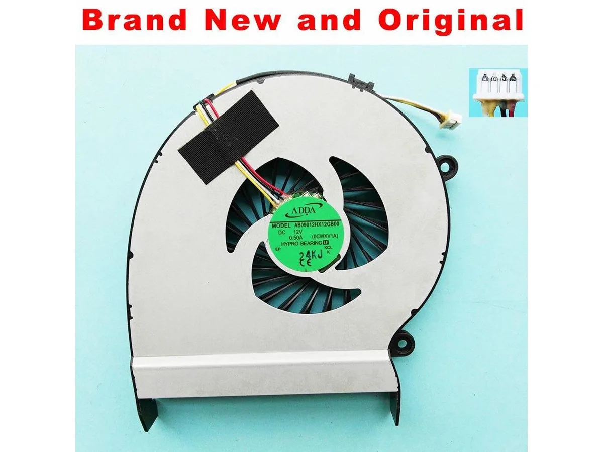 Fans Fans CPU Cooler for ADDA AB09012HX12GB00 0CWXV1A DC 12V 0.5A — product photo
