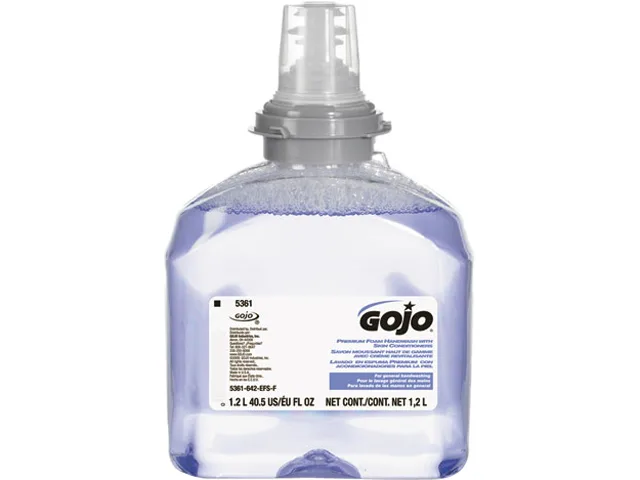 GOJO GOJO 536102 TFX Luxury Foam Hand Wash Refill Cranberry 1200ml — product photo