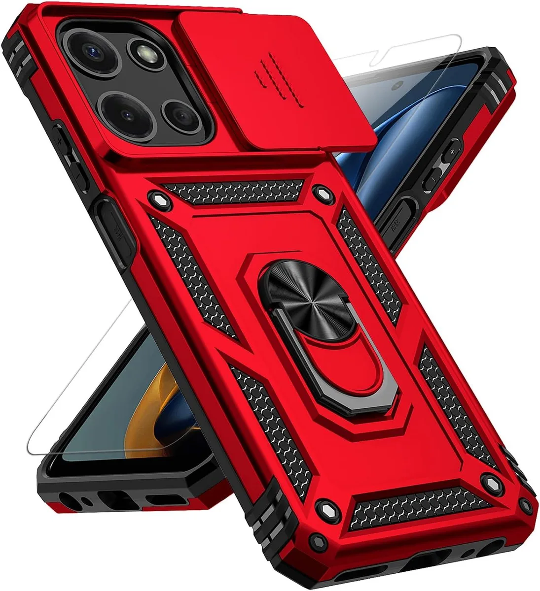 Transcend Transcend Case for Motorola Moto G 2025/2026/Play 2026 Red — product photo