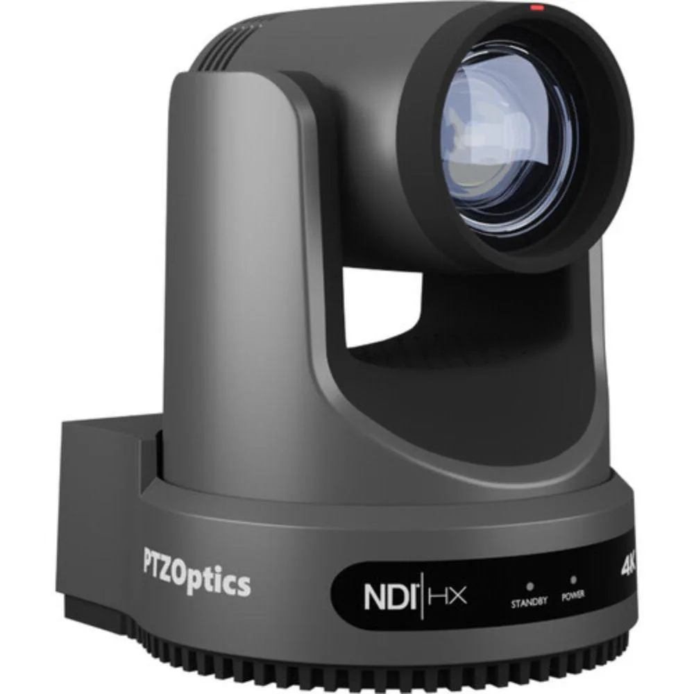PTZOptics PTZOptics Move 4K 12x Optical Zoom Gray video capturing device — product photo
