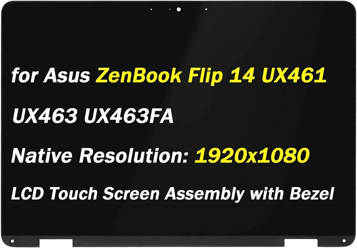 NUOLAISUN NUOLAISUN 14" 1920x1080 laptop screen for Asus ZenBook Flip 14 UX461 — product photo