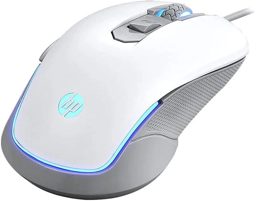 HP HP M200 Gaming Mouse White 2400 DPI 6 Buttons USB Wired — product photo