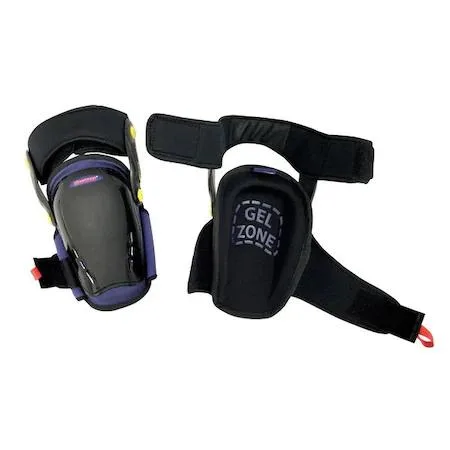 Westward Westward 5MZP8 Knee Pad Swivel Foam Plastic Cap Hook-and-Loop — product photo