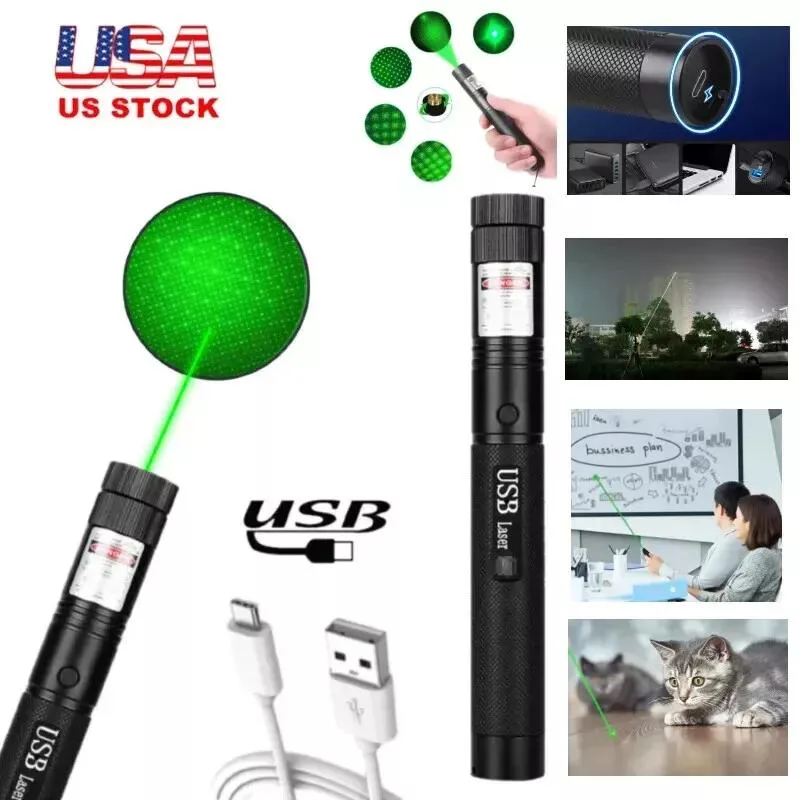 NShi NShi 532nm Rechargeable Green Laser Pointer 9900Mile — product photo