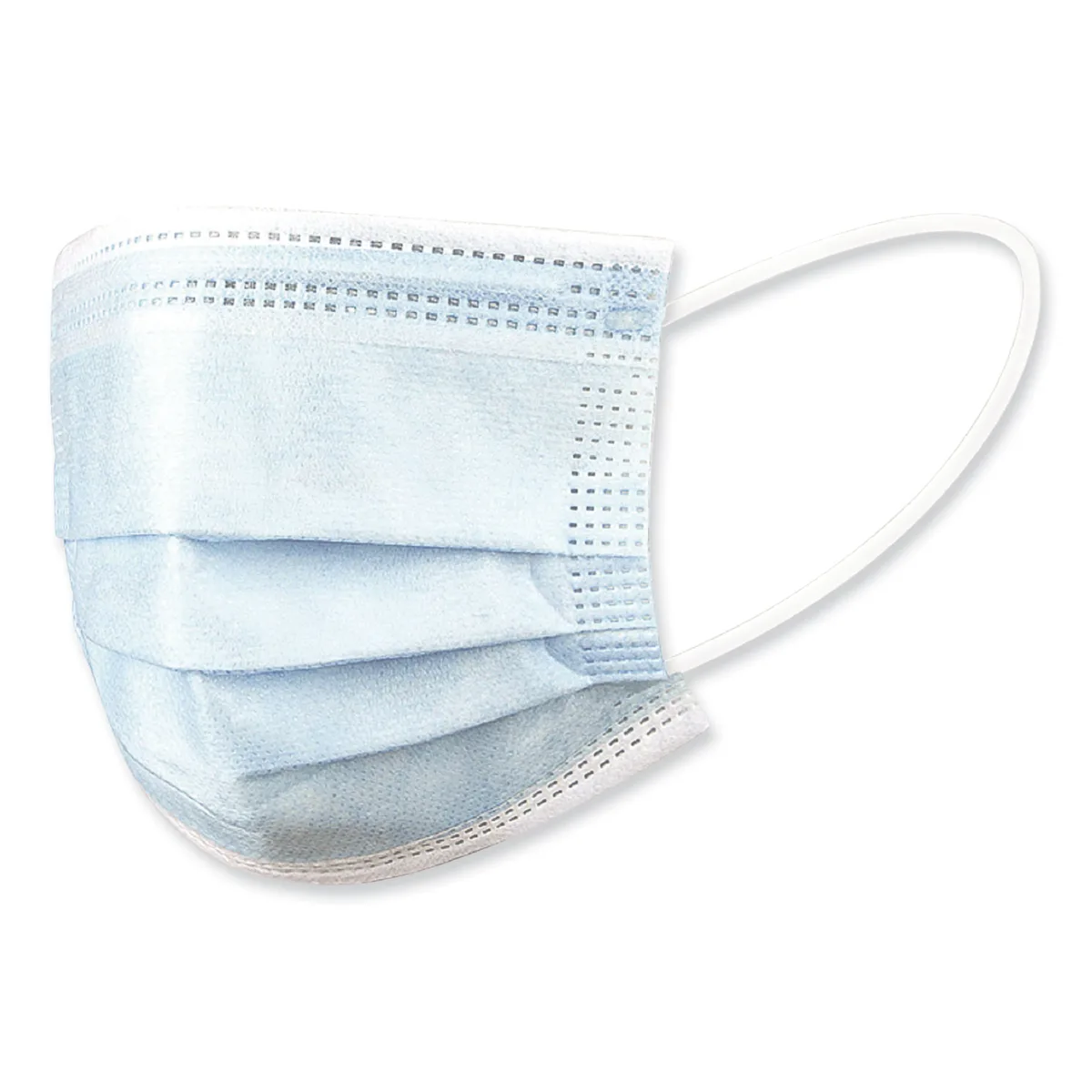 Boardwalk Boardwalk MS2000 Three-Ply Face Mask, Blue, 50/Box, 40 Boxes/Carton — product photo
