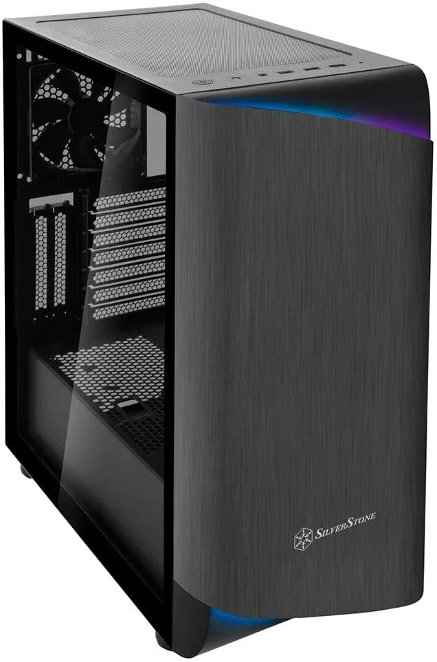 Silverstone Technology Silverstone Technology SETA A1 Titanium on Black Server Chassis SEA1TB-G — product photo