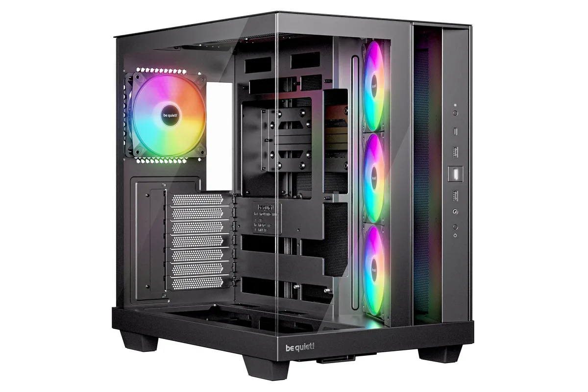 be quiet! be quiet! BGW85 Light Base 500 LX Black PC case — product photo