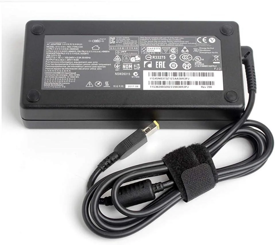myVolts myVolts 20V 8.5A 170W AC Adapter for Lenovo ThinkPad P50 P51 P71 — product photo