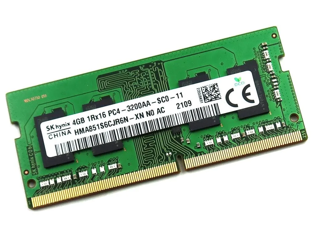 SK hynix SK hynix HMA851S6CJR6N 4GB DDR4 3200MHz SO-DIMM accessory — product photo