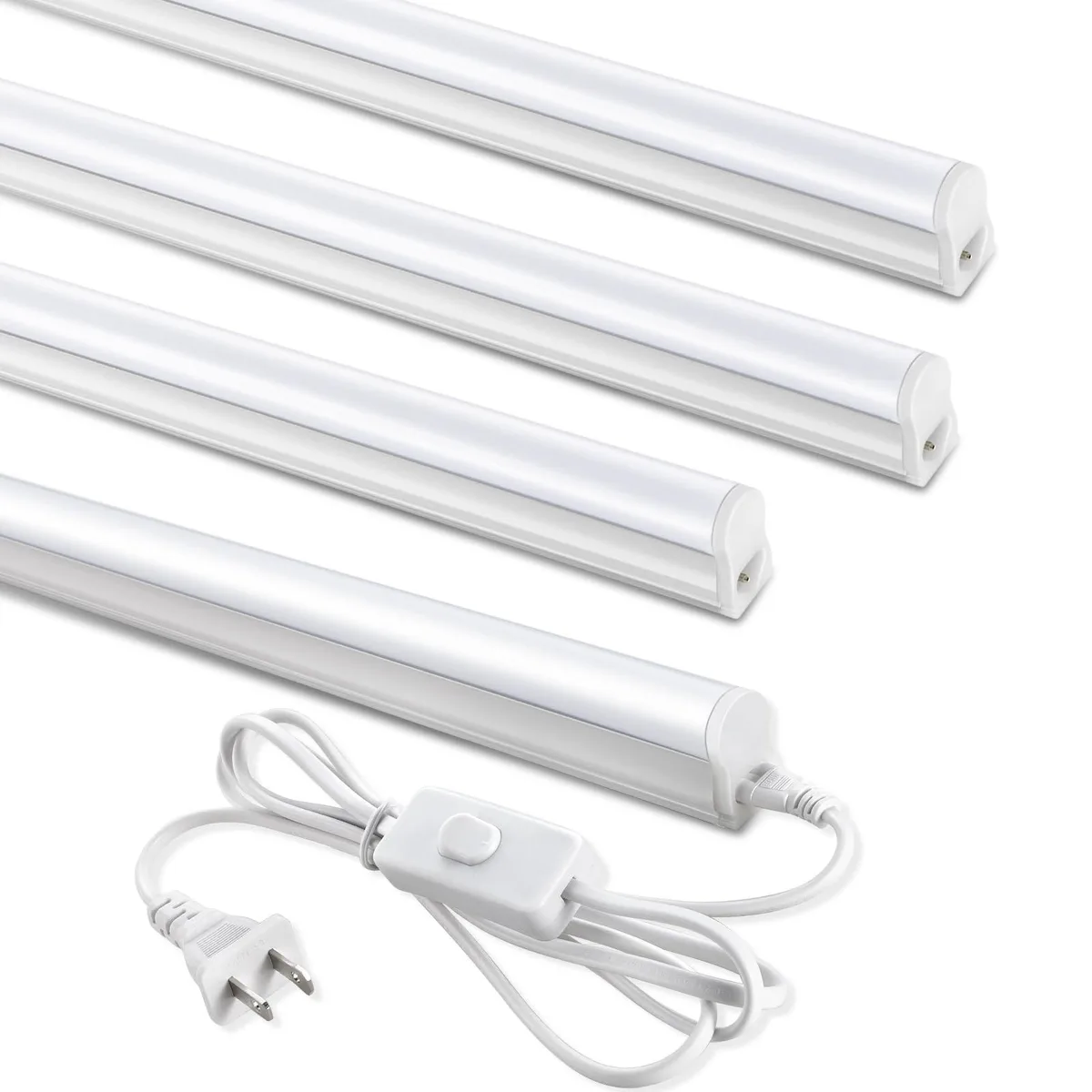  SUNLINKCO SLCT5L04W2065MW 4-pack 4 ft 20 W 2300 lm 6500 K light kit — product photo