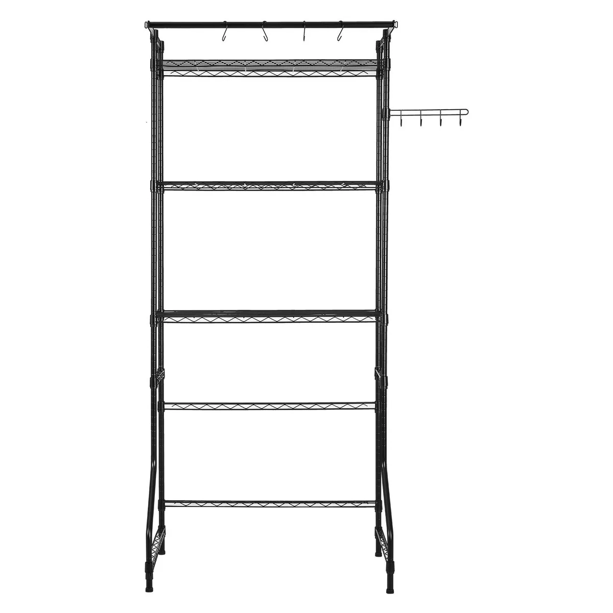 VEVOR VEVOR Over Washer Dryer Shelf 3 Tier Black 77.36in — product photo