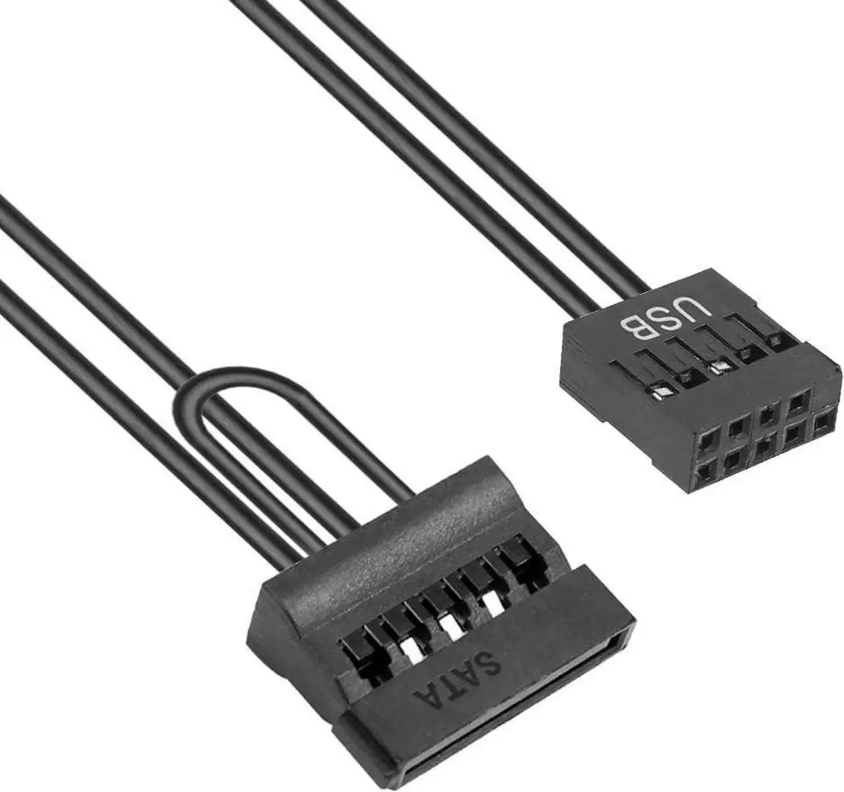 Vszerda Vszerda 9 Pin USB to SATA 2.5" SSD Adapter Cable 30cm 22AWG — product photo