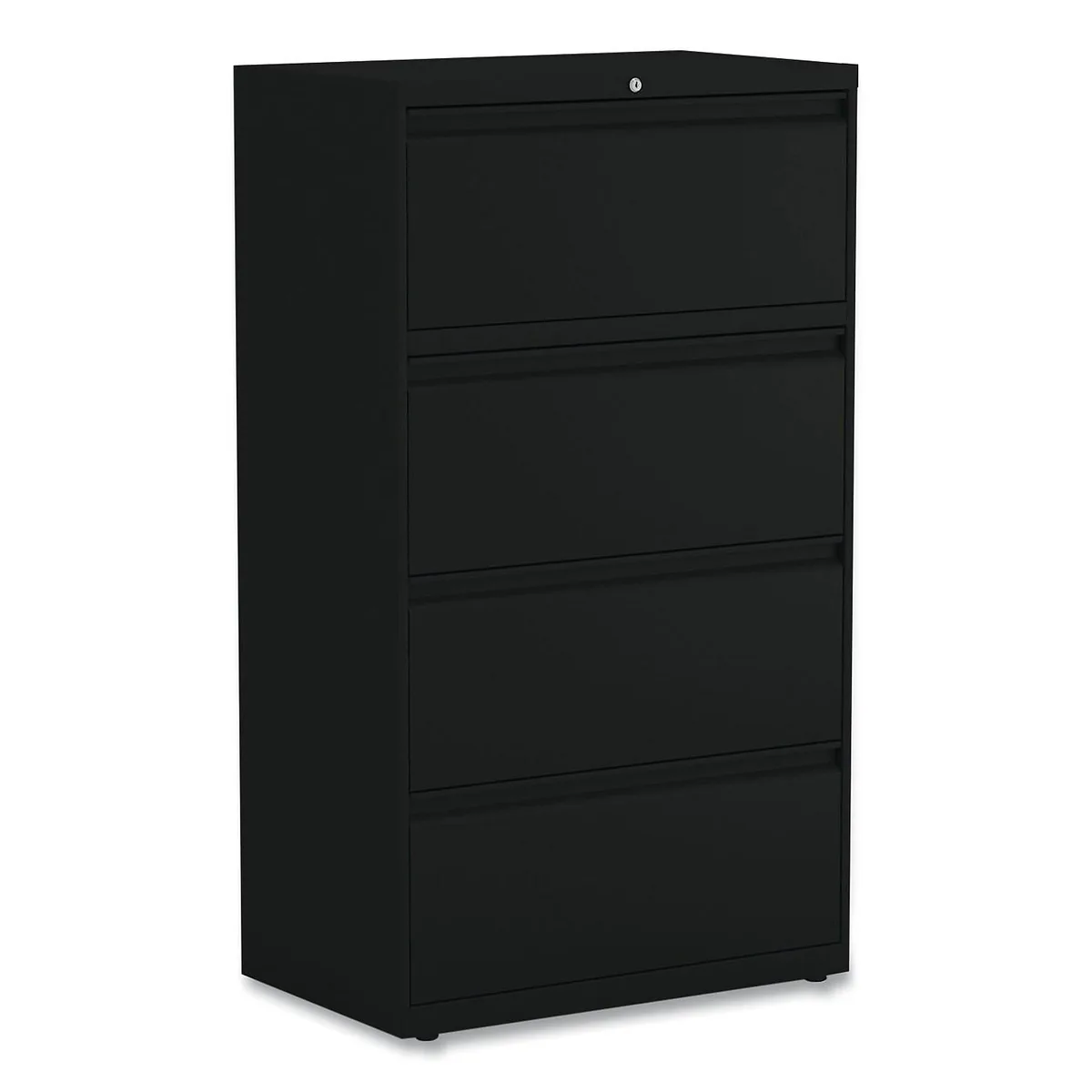 Alera Alera ALEHLF3054BL 4-drawer lateral file 30"W 54"H office furniture — product photo