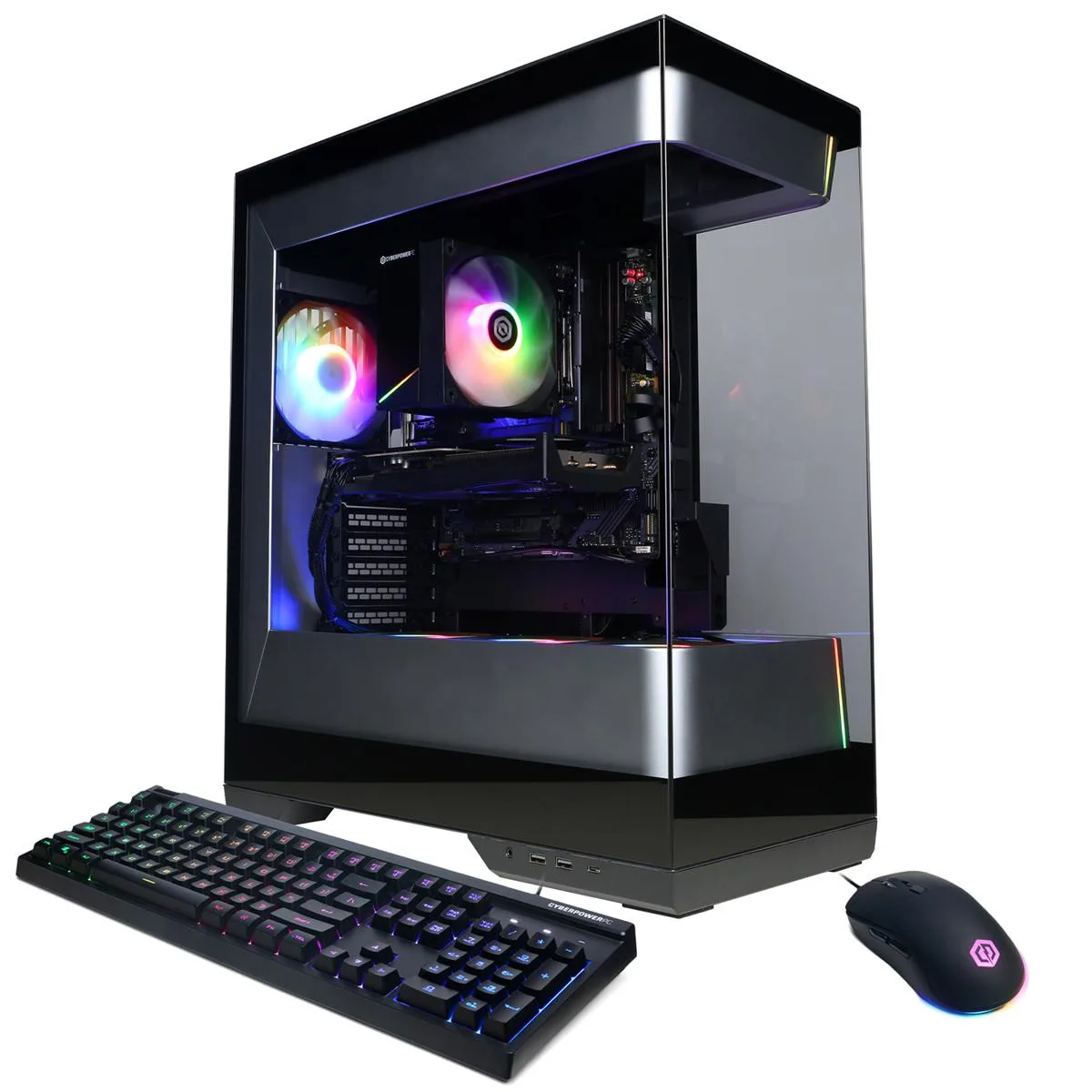 CyberpowerPC CyberpowerPC Gamer Master R5 5500 16GB 1TB RX 6500 XT gaming PC — product photo