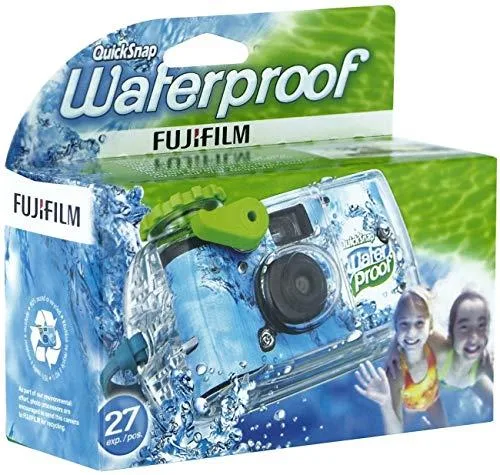 FUJIFILM FUJIFILM QuickSnap Waterproof 27 Exposures Film Camera — product photo