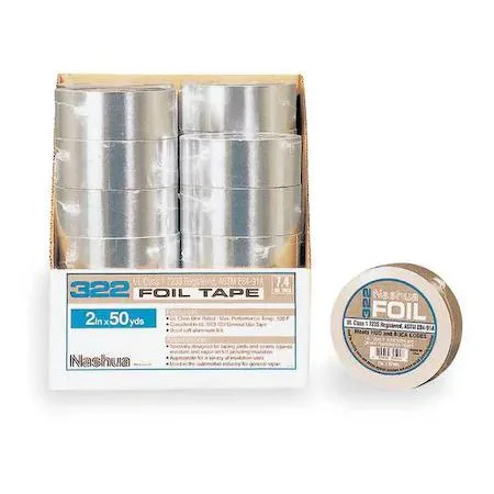 NASHUA NASHUA 322 Foil Tape Aluminum 50 1/4 yd 2 7/8 in — product photo