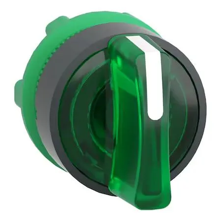 Schneider Electric Schneider Electric ZB5AK1733 selector switch green 22mm 3-position — product photo