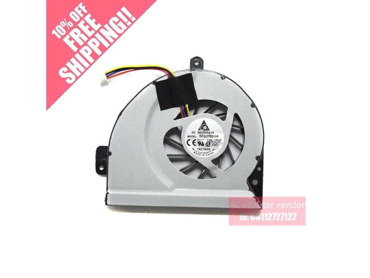 Fans Fans case fan for ASUS X84 X84L A83SV A43 A53S K53 K53S X84H X53S X43 X43S — product photo