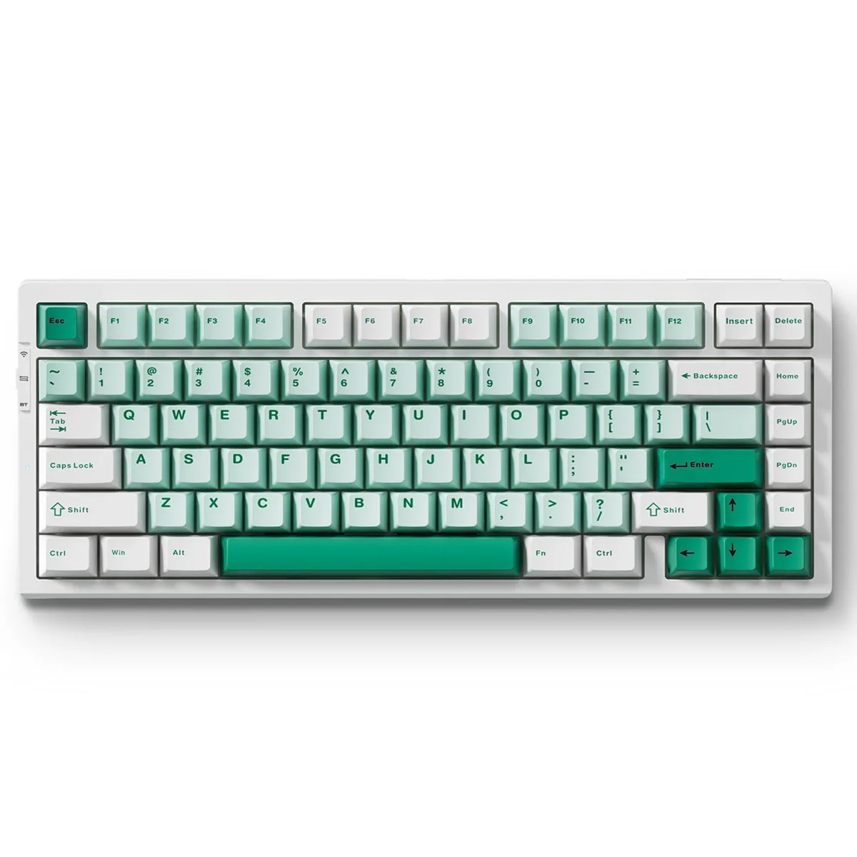 ALSEYE ALSEYE 75% Wireless Mechanical Gaming Keyboard White&Green — product photo