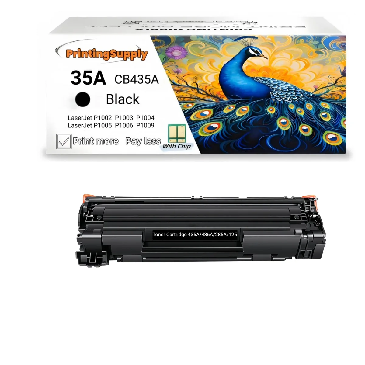 Ninestar Technology Ninestar Technology 35A CB435A Black Toner Cartridge — product photo