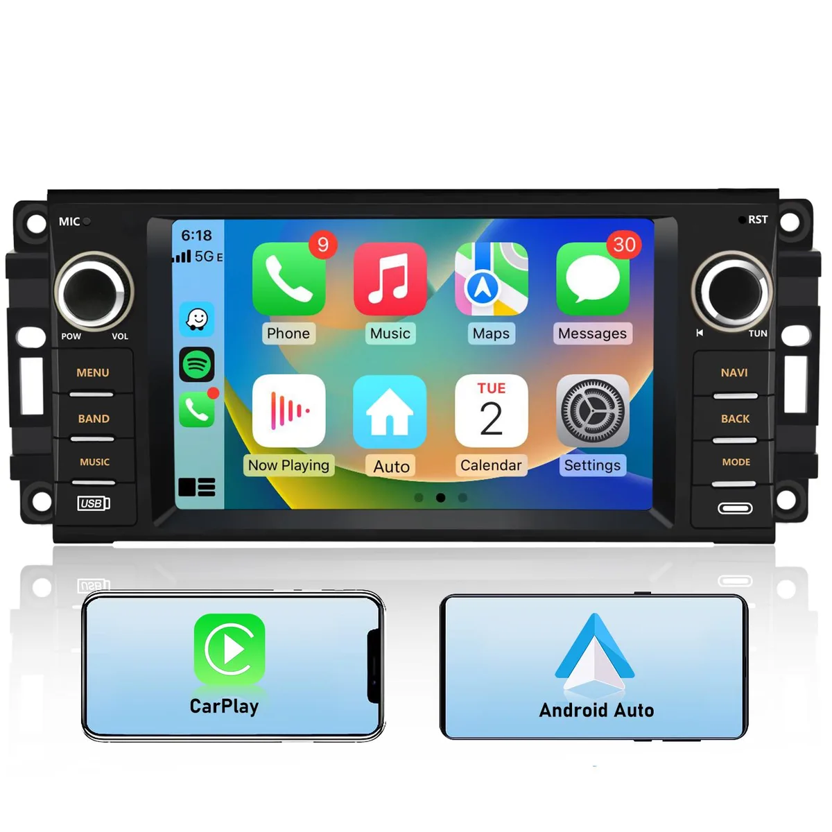 litillbuly litillbuly XTJE72SC 2G+64G Android 13 Car Receiver — product photo