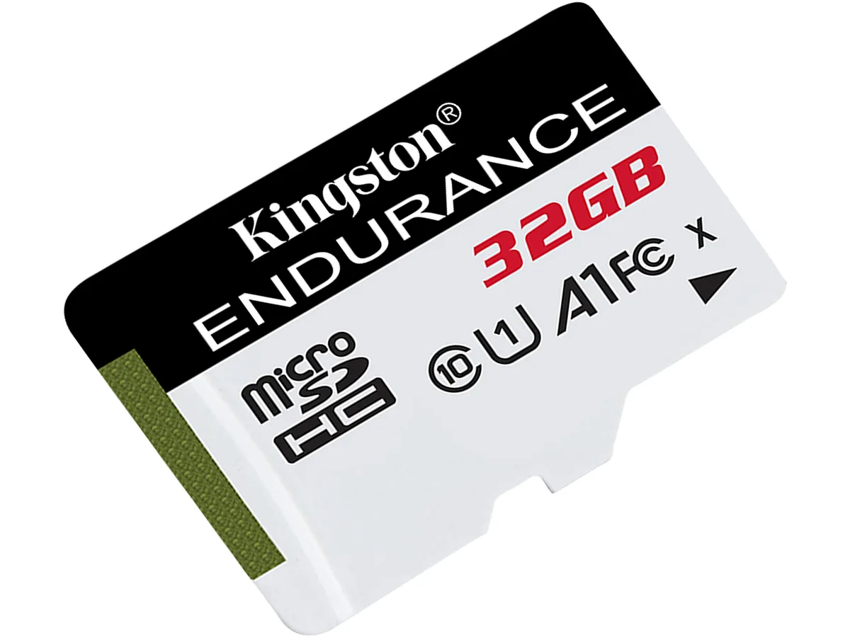Kingston Technology Corp. Kingston High Endurance 32GB microSDHC 95MB/s 30MB/s memory card — product photo