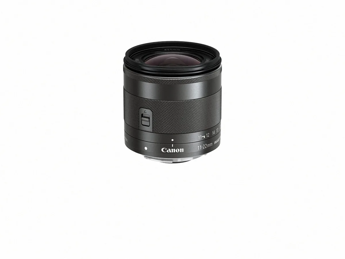 Canon Canon EF-M 11-22mm f/4-5.6 IS STM camera lens — product photo