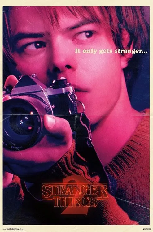 Posterazzi Stranger Things 2 Jonathan poster print 22 by 34 inches on heavy paper
