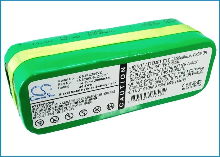 Vintrons Technology Company Limited Vintrons Technology Company Limited 2800mAh 14.4V Ni-MH cell phone battery — product photo