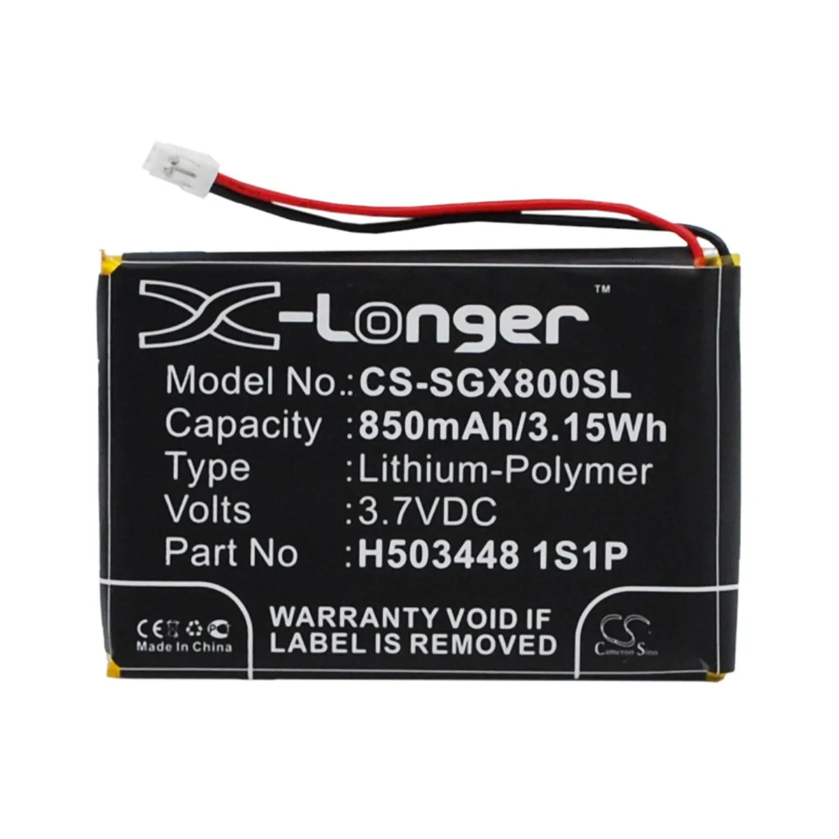 Cameron &amp; Co Cameron &amp; Co DS-CS-SGX800SL 850mAh GPS Accessory — product photo