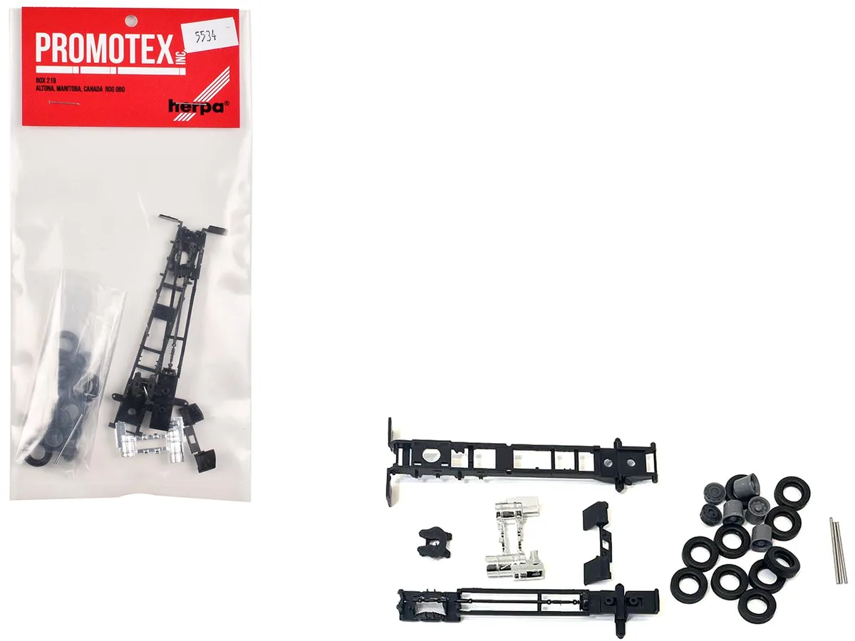 Promotex Promotex Long Chassis Kit for Mack Cabs 1/87 HO Scale hobby collectible — product photo