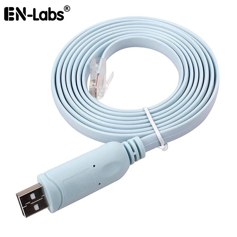 EN-Labs EN-Labs USB2RJ45COM6FT USB 2.0 to RJ45 Console Cable 6FT — product photo