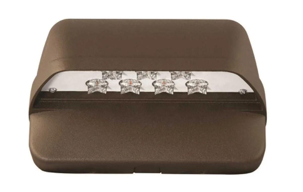 Hubbell Incorporated Hubbell LNC Series 18W LED Wall Pack 1500lm 120-277V 4000K Type 3 Dark Bronze — product photo