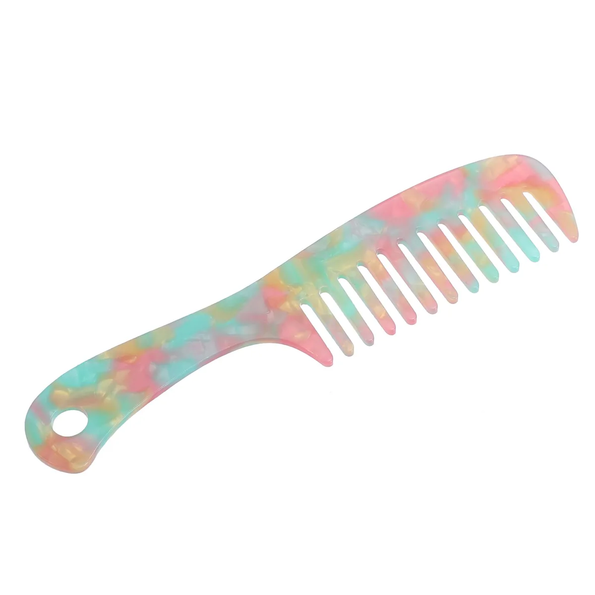 Unique-Bargains Unique-Bargains Wide Tooth Hair Comb Multicolor 18.7x4.5cm — product photo