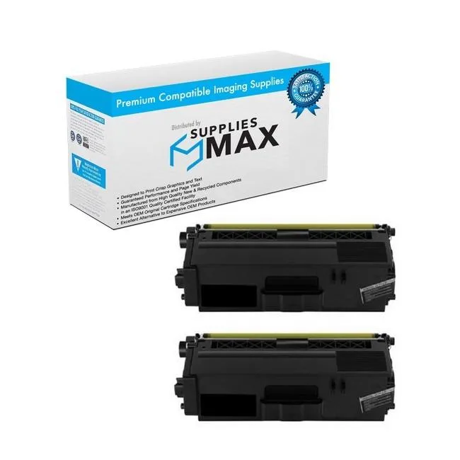SuppliesMax SuppliesMax TN-339BK 2-Pack High Yield Black Toner Cartridge 6000 Pages — product photo