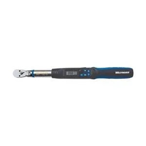 Electronic torque angle wrench, 1/2 inch drive, 26 inch flexible handle, digital display