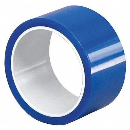 3M 3M 8902 High-Temperature Polyester Film Masking Tape Blue 1 in x 10 yd — product photo