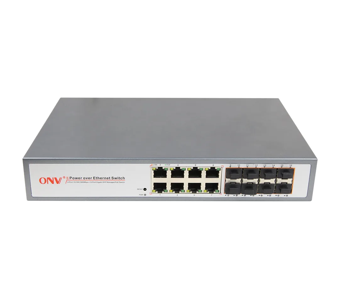 ESCAM Technology Co., Ltd ESCAM Technology Co., Ltd ONV-POE33168PFM 16-Port Gigabit L2+ Managed PoE network switch — product photo
