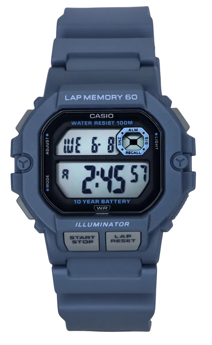 CASIO Casio WS-1400H-2AV 100M Digital Resin Watch 44.50mm — product photo