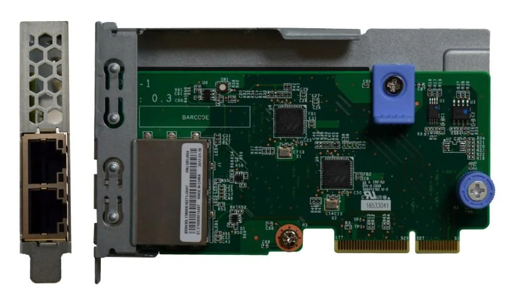 Lenovo Lenovo 7ZT7A00544 1000 Mbps 2-port RJ45 network card — product photo
